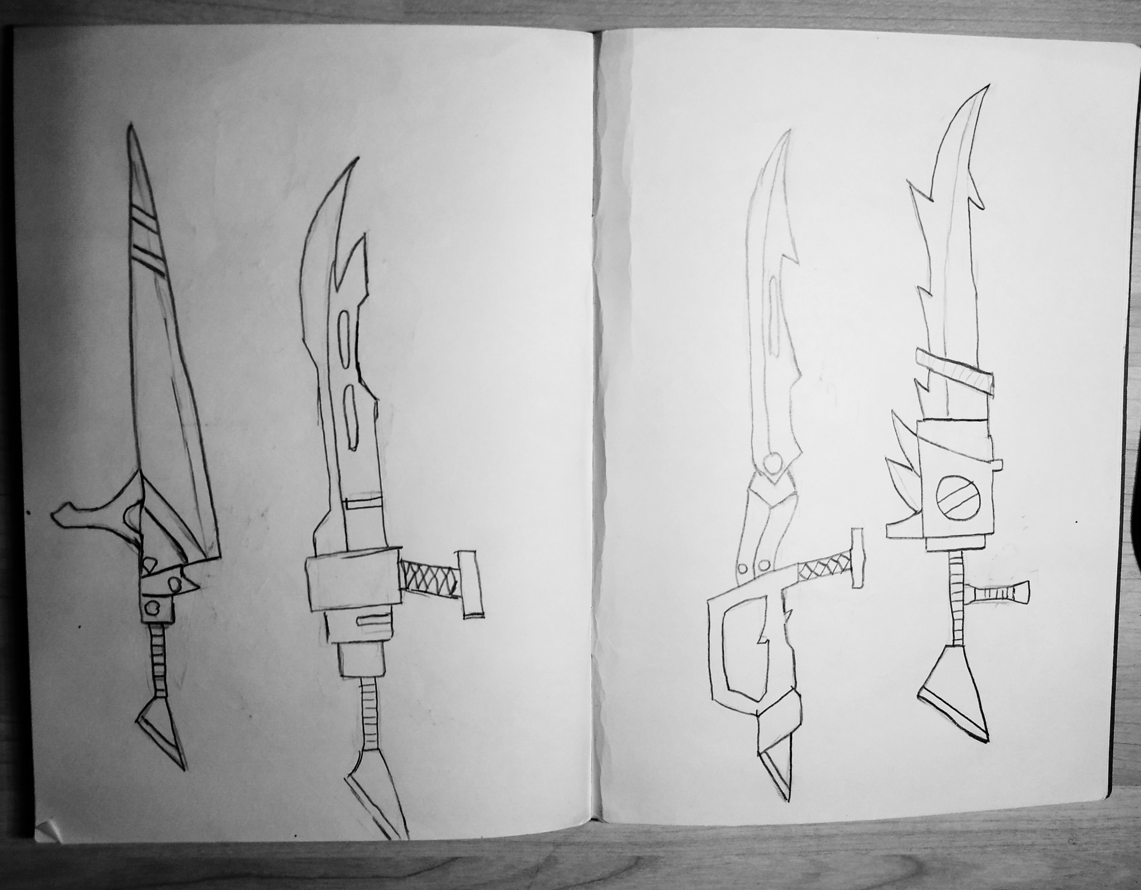 Weapon Sketches